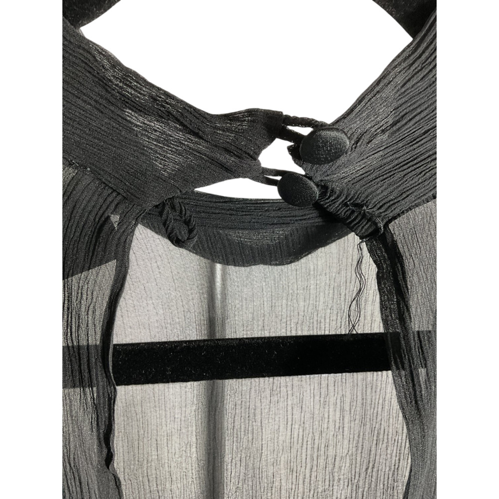 Taller Marmo Feather Trimmed Black Spirito Mini Dress Size IT 42 - Picture 7 of 7